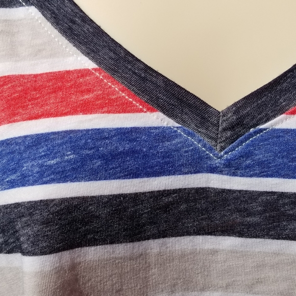 Torrid multi stripe tee shirt - Picture 3 of 5